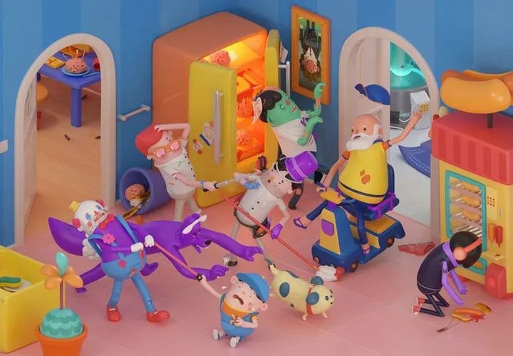 CraveFX's A Brief History of Time featured by Cartoon Brew