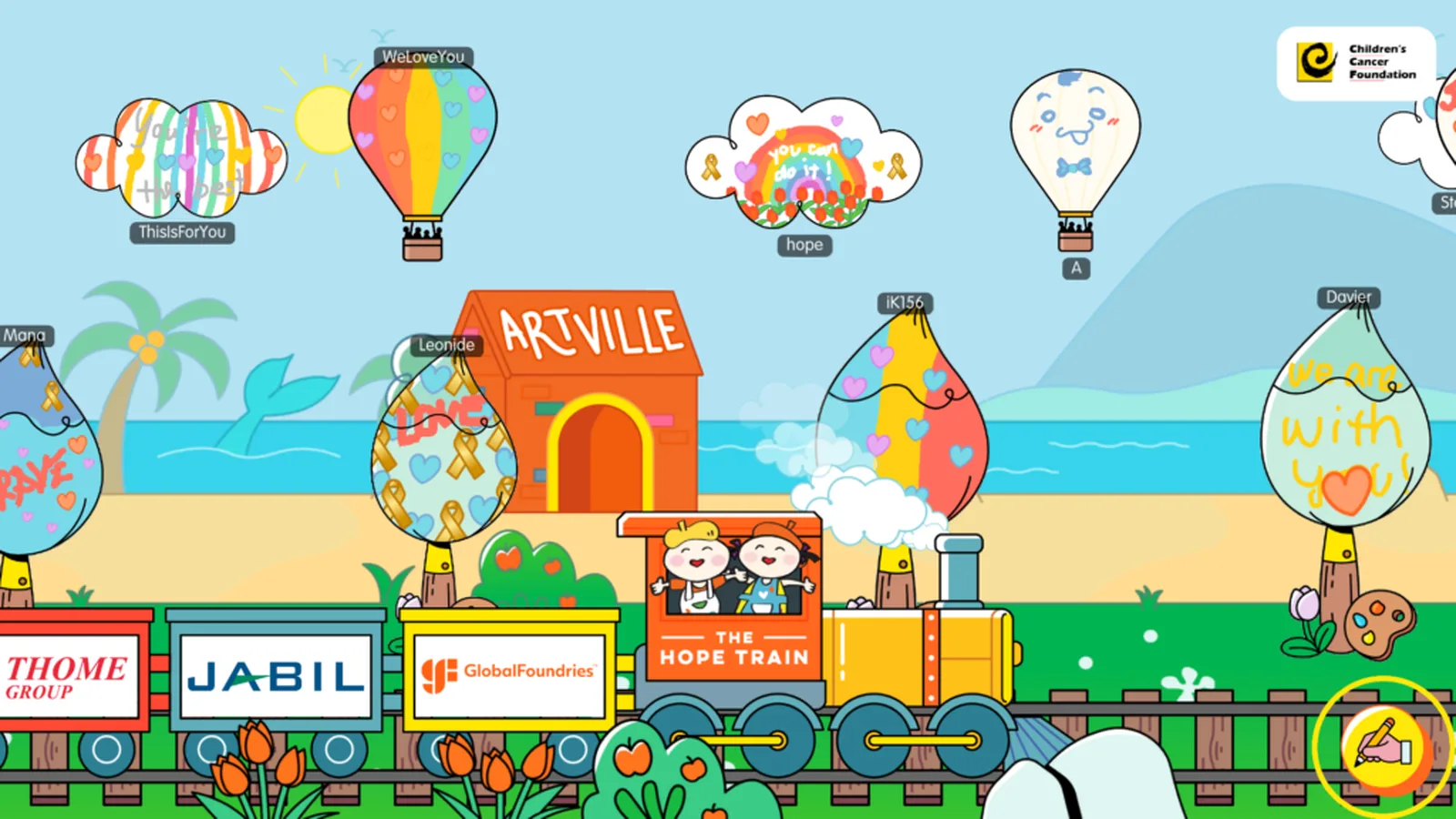 The Hope Train: Sketchville project image